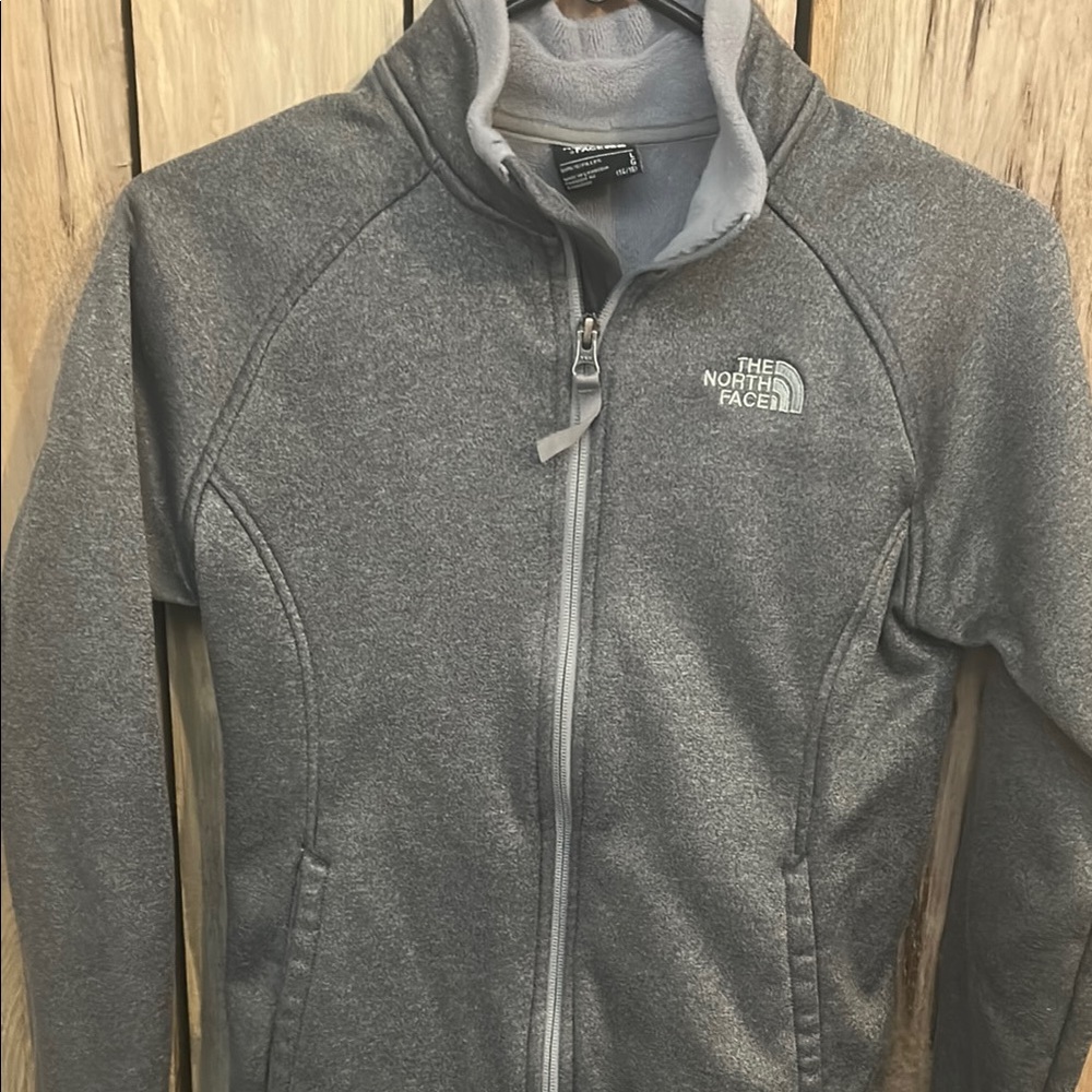 The North Face Charcoal Full-Zip Jacket